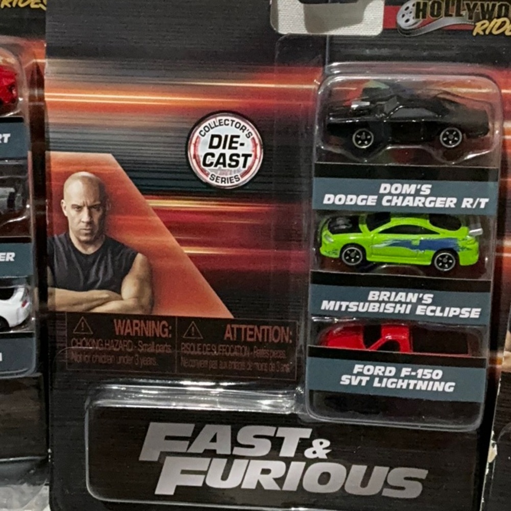 NIP 4 Packs JADA Nano Hollywood Rides Fast & Furious Die Cast Collectors Series - Picture 4 of 8